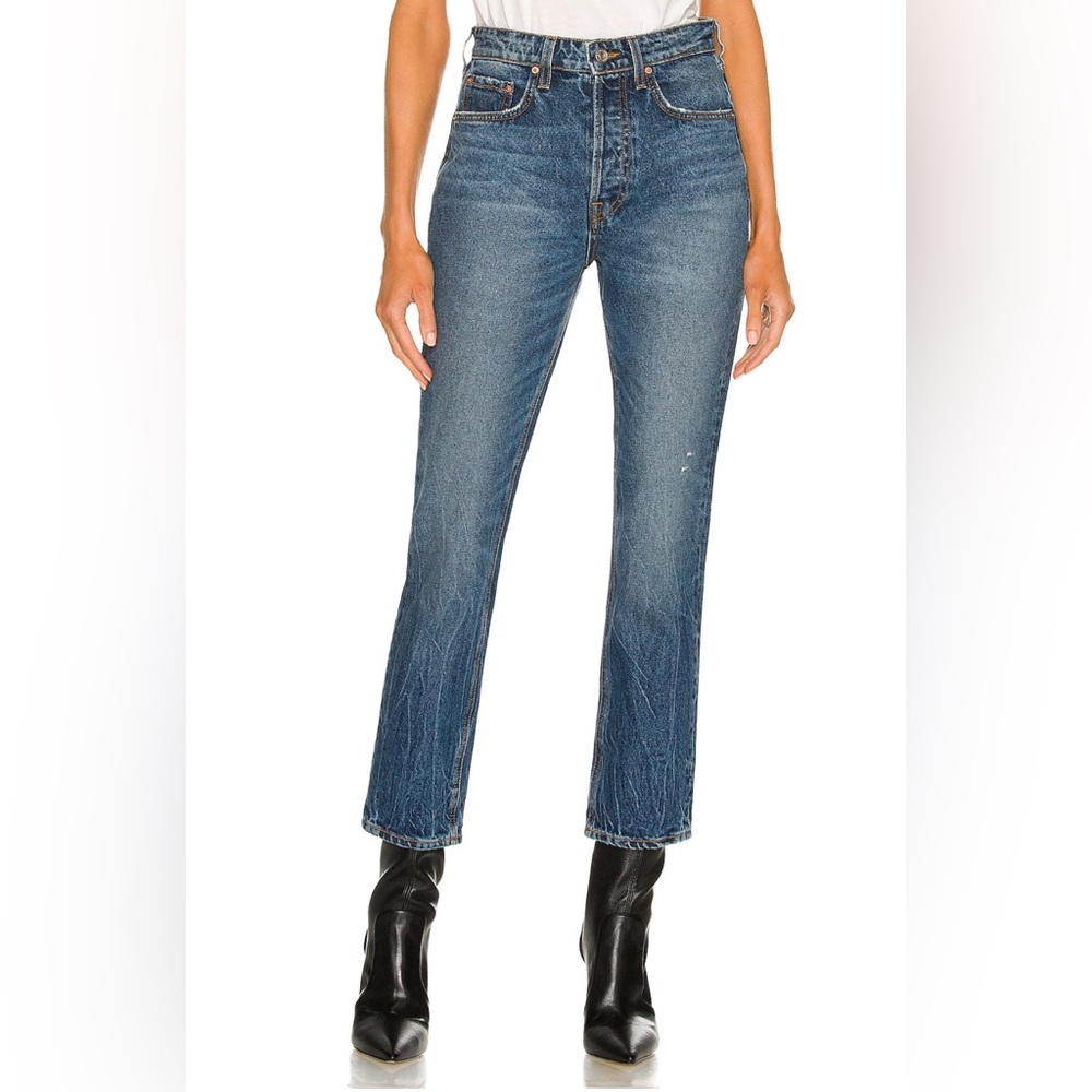 GRLFRND Karolina High Rise Straight Crop